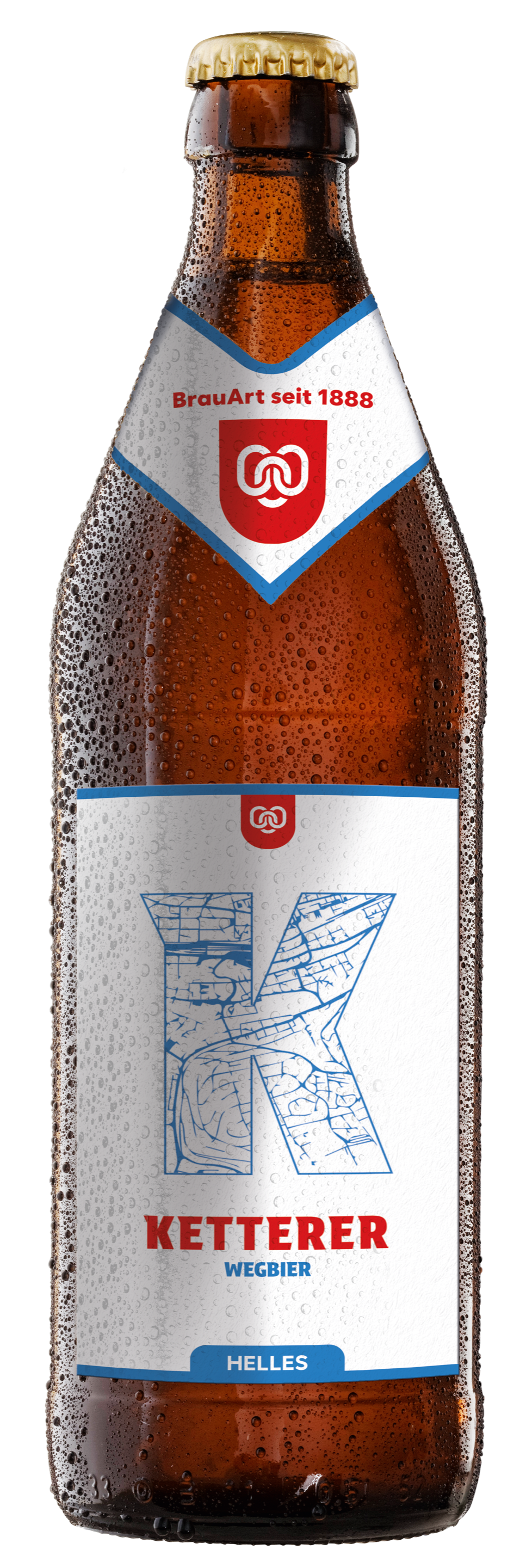 Ketterer Wegbier Hell 16 x 0,5l