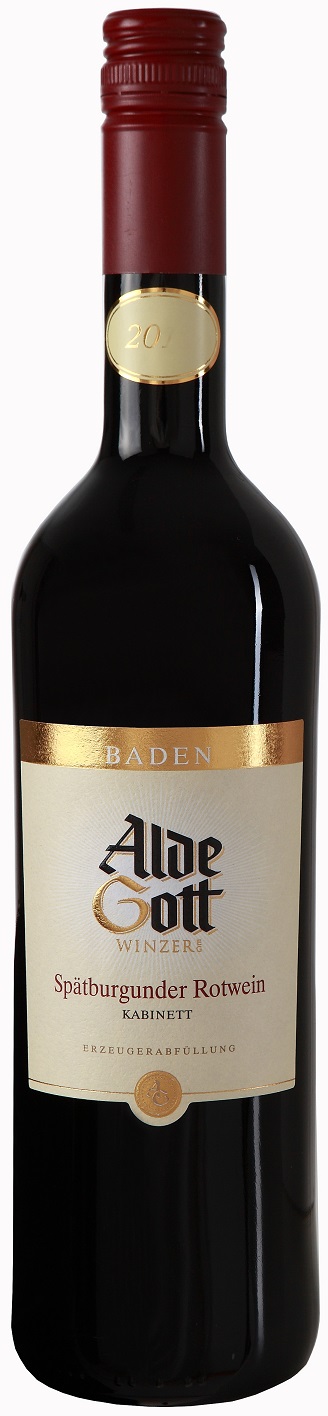Alde Gott Spätburgunder Rotwein Kabinett 3 x 0,75l