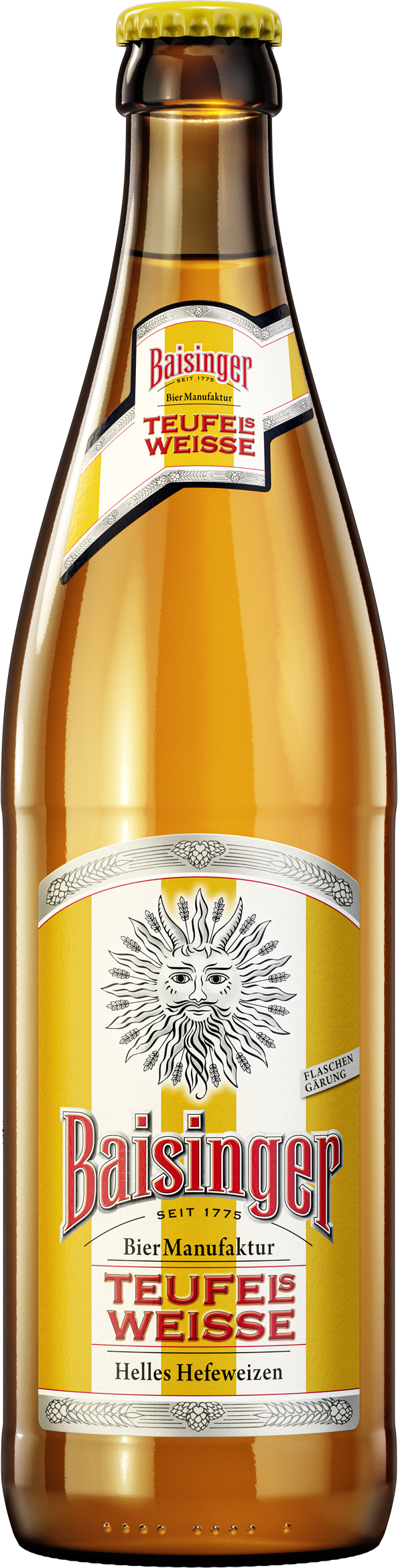 Baisinger Teufels Weisse  Helles Hefeweizen  16 x 0,5 L