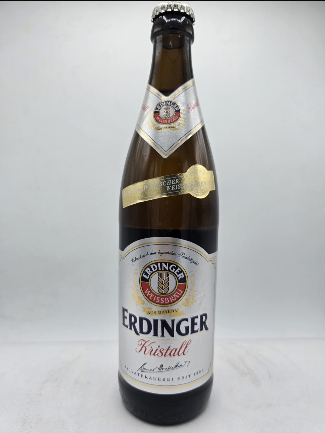 Erdinger Kristall Weizen 0,5l