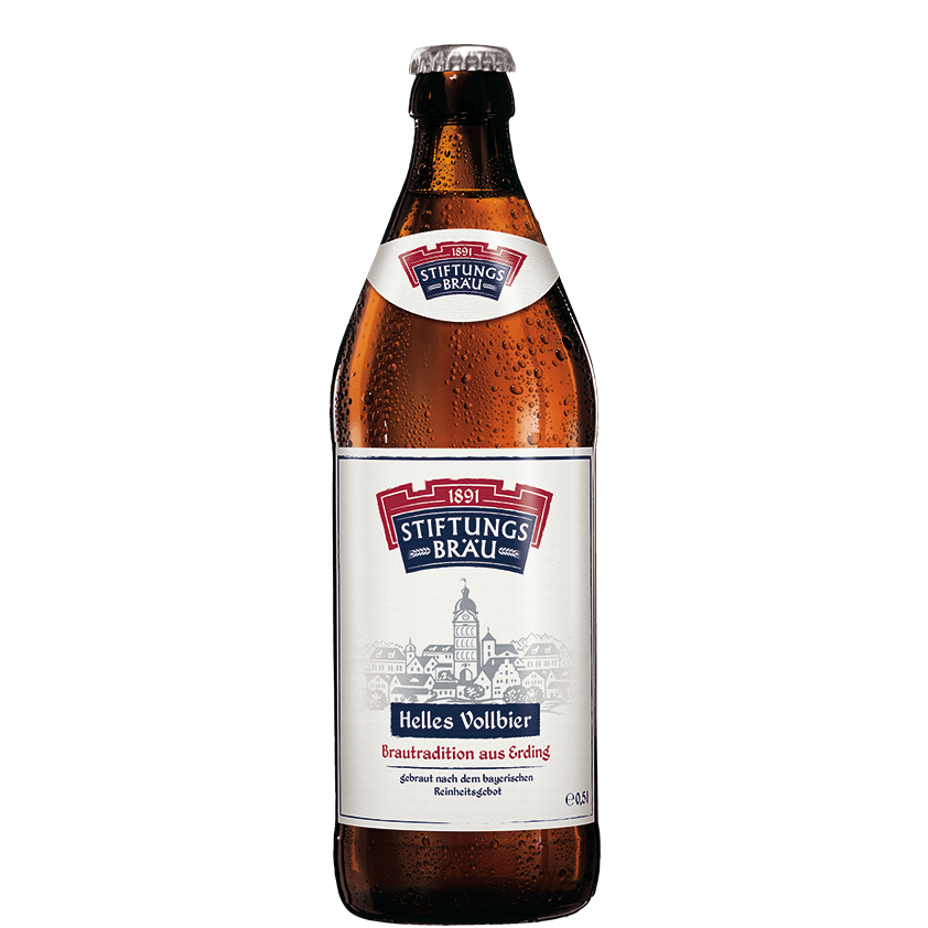 Stiftungsbräu Helles Vollbier 0,5l