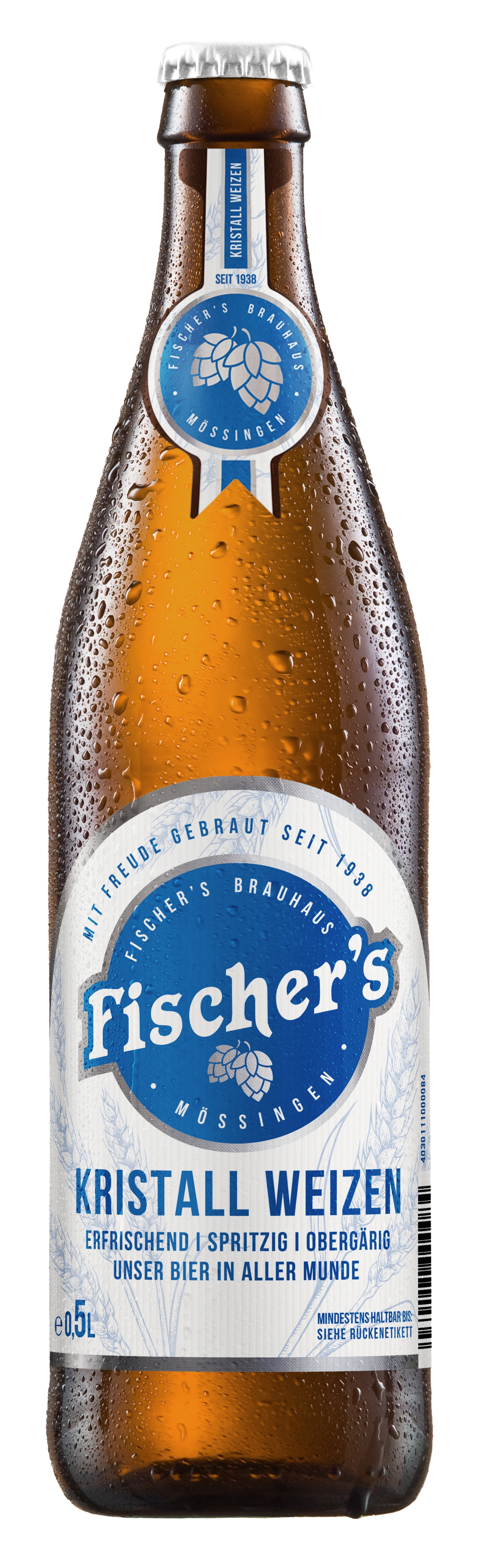 Fischer´s Kristall Weizen 16 x 0,5 L