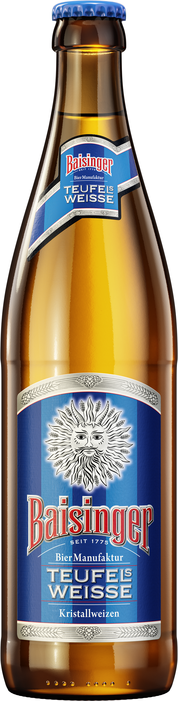 Baisinger Teufels Weisse Kristallweizen 16 x 0,5 L