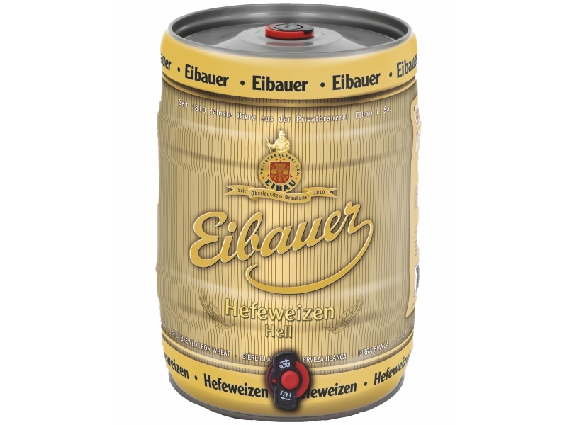 2 x Eibauer Hefeweizen 5l Partyfass