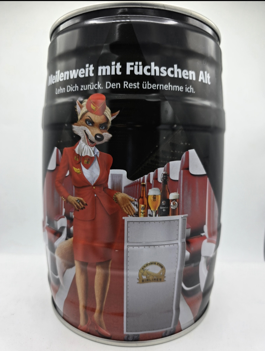 Füchschen Altbier "Ait Füchschen"  5,0 l Partyfass