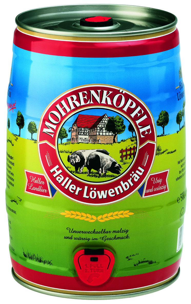 Haller Mohrenköpfle 5,0 L Partyfass