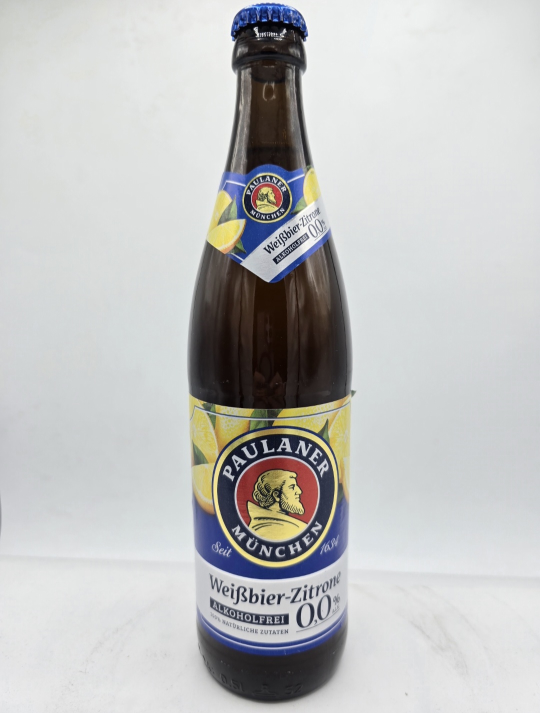 Paulaner Weißbier-Zitrone Alkoholfrei 0.0%