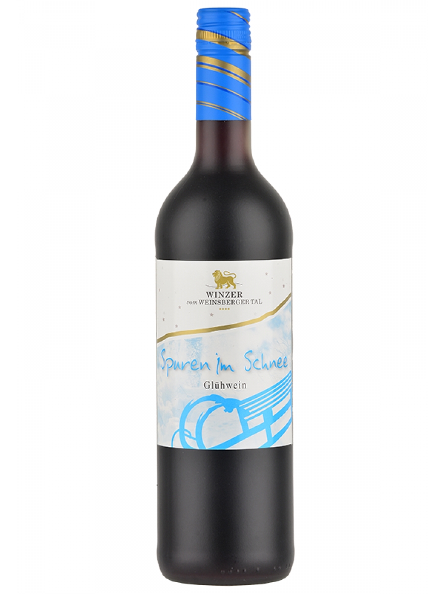 Winzer vom Weinsberger Tal Spuren im Schnee Winzerglühwein Rotwein