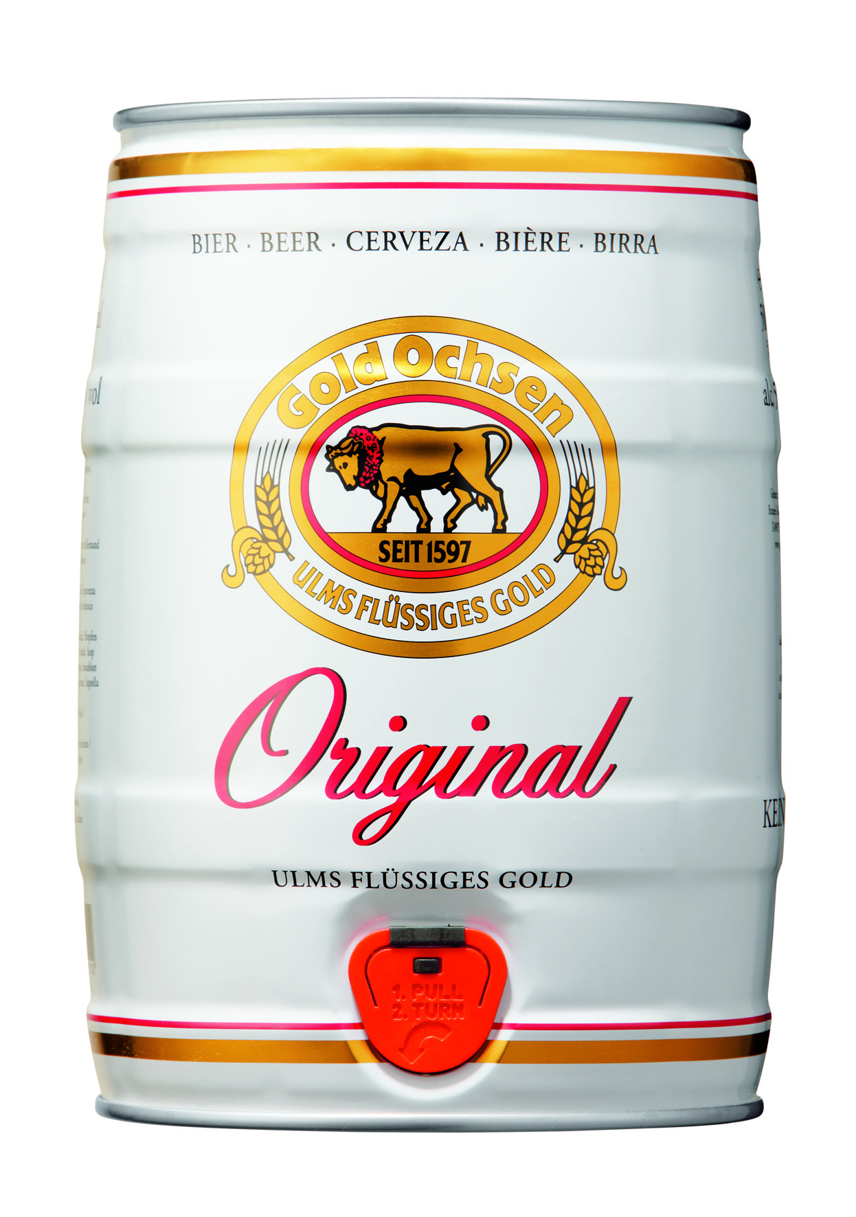 Gold Ochsen Original 5,0 L Partyfass