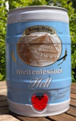 Krug Bräu - Hell 5,0 l Partyfass