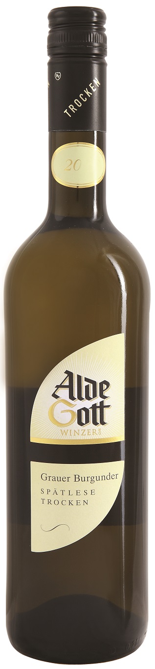 Alde Gott Grauburgunder Spätlese trocken 3 x 0,75l
