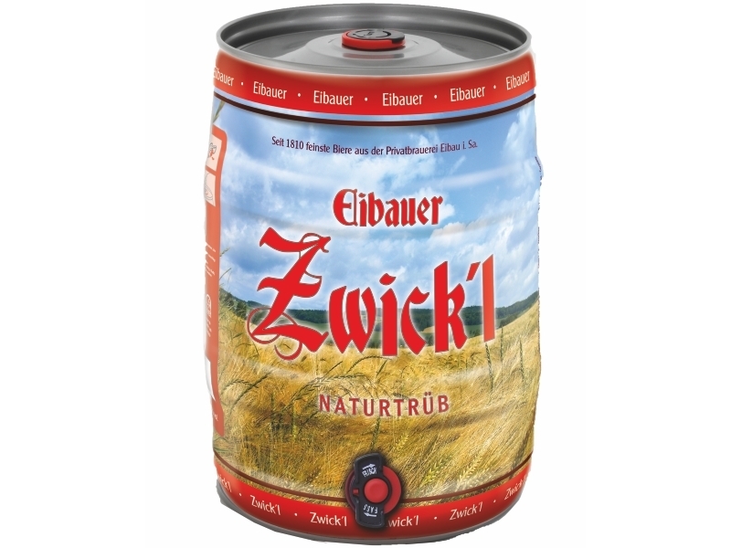 Eibauer Zwickl Hell 5l Partyfass