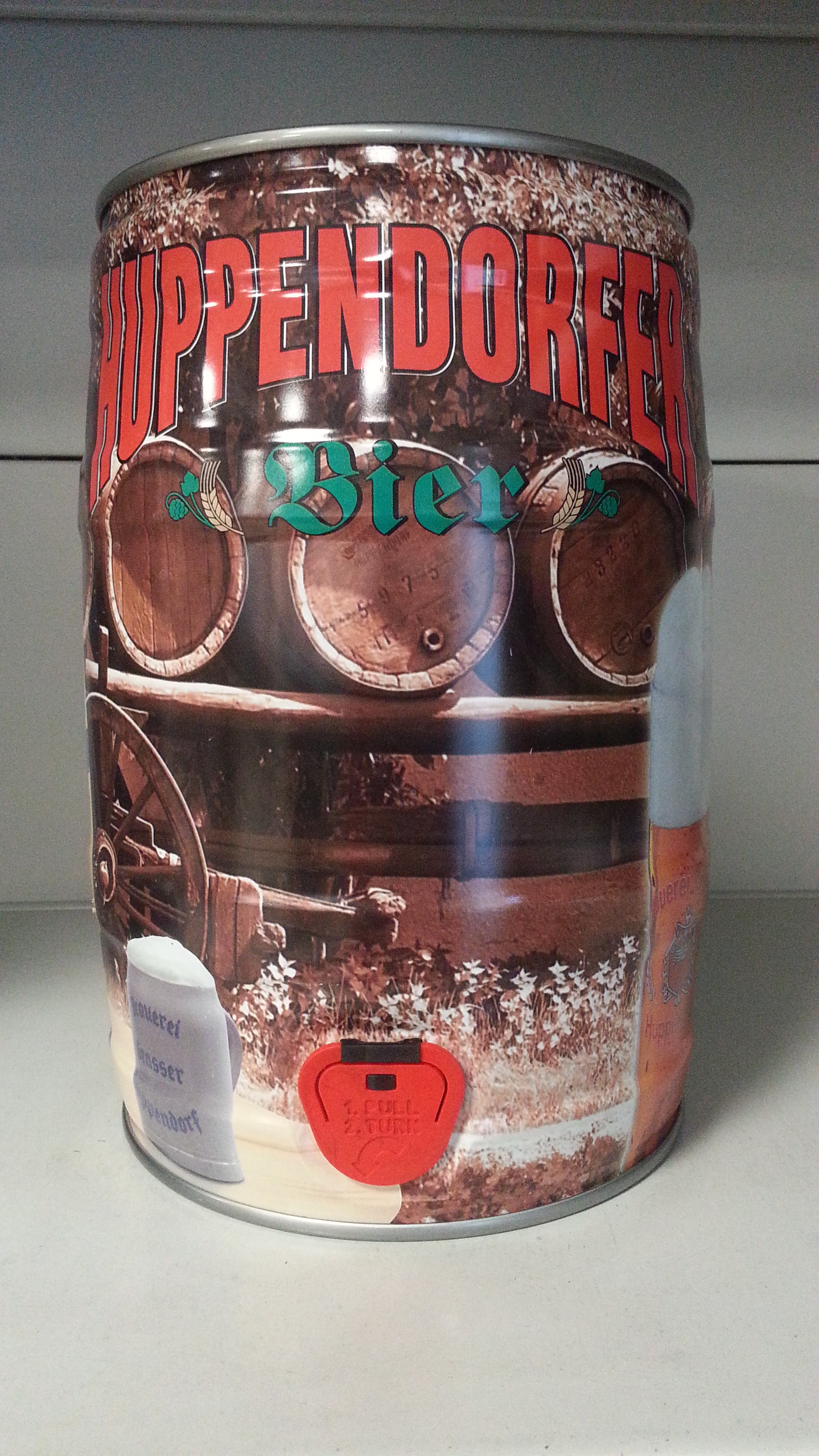 Huppendorfer Vollbier 5,0 l Partyfass
