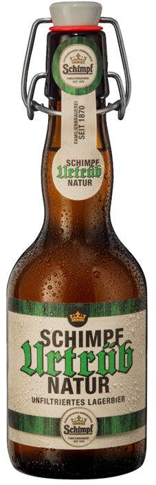 Kronenbrauerei Schimpf Urtrüb 16 x 0,33 l Bügelflaschen
