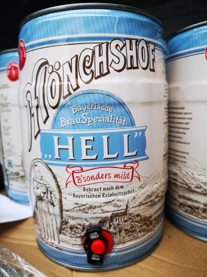 Mönchshof Hell 5,0 l Partyfass