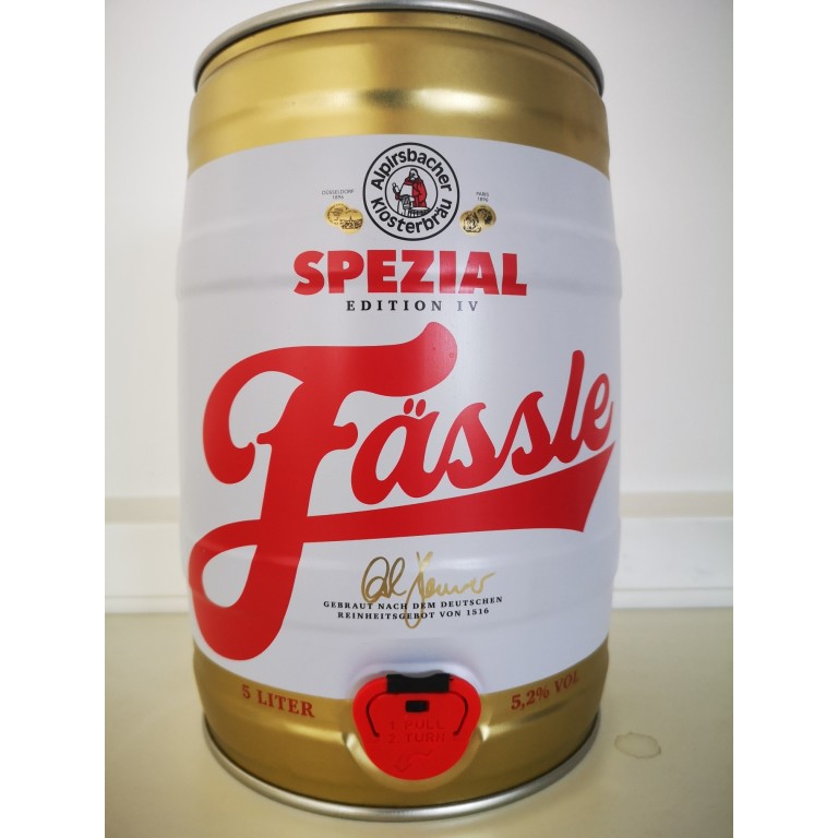 Alpirsbacher Spezial Jährliche Sonderedition 5,0 L Partyfass