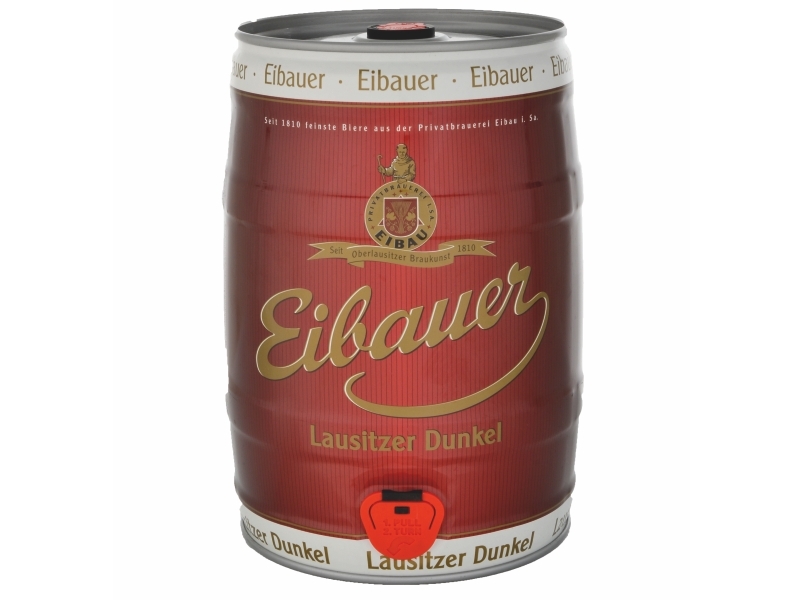 2 x Eibauer Lausitzer Dunkel 5l Partyfass