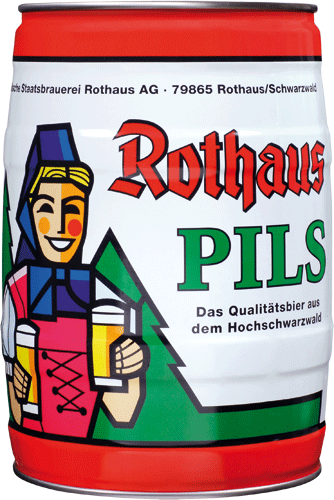 Rothaus Pils 5,0 L Partyfass