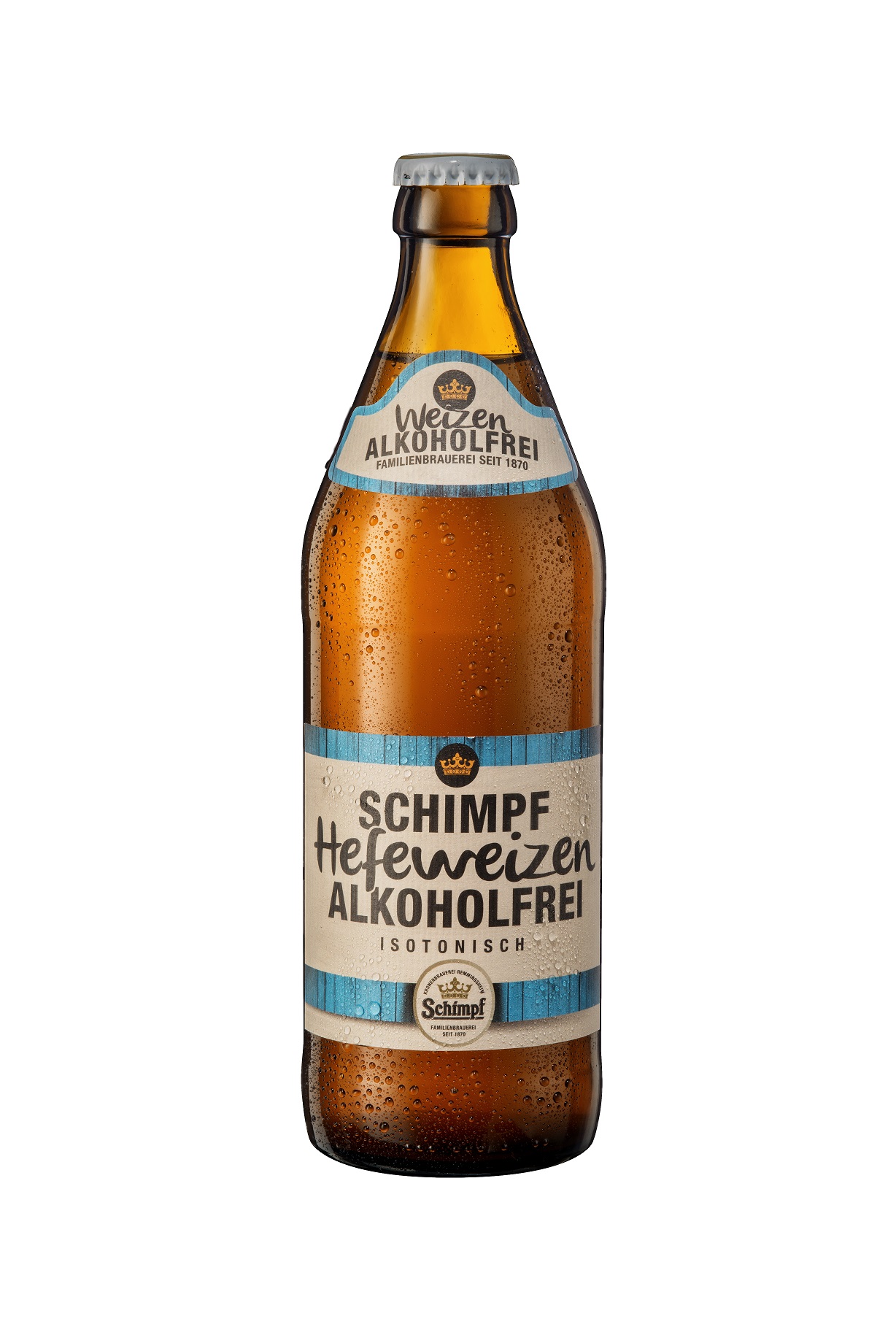 Kronenbrauerei Schimpf Hefe-Weizen alkoholfrei 16 x 0,5 l