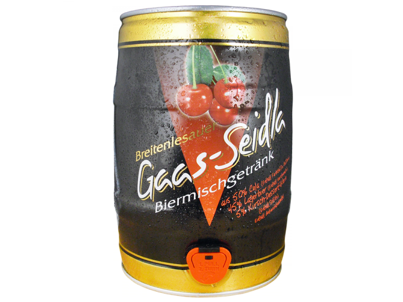 Krug Bräu - Gaas Seidla 5,0 l Partyfass