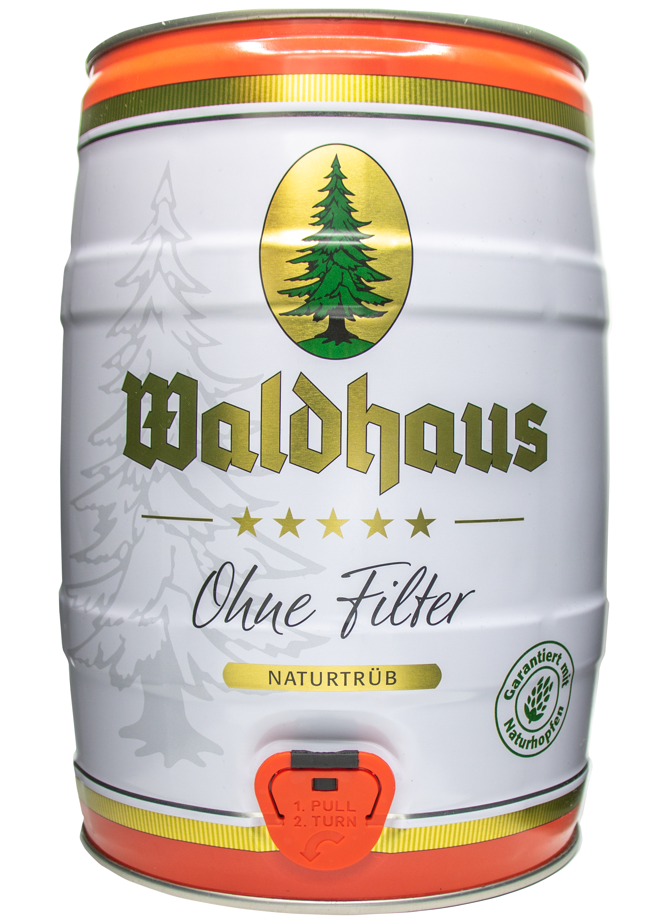 Waldhaus Ohne Filter 5,0l Partyfass