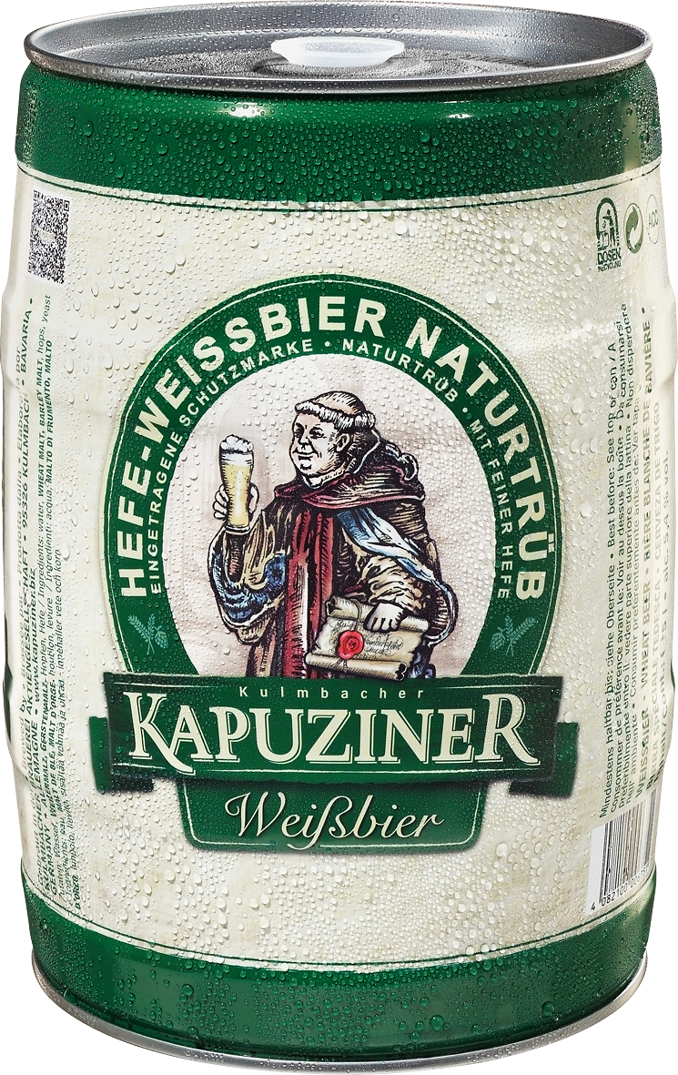 Kapuziner Weißbier 5,0 L Partyfass