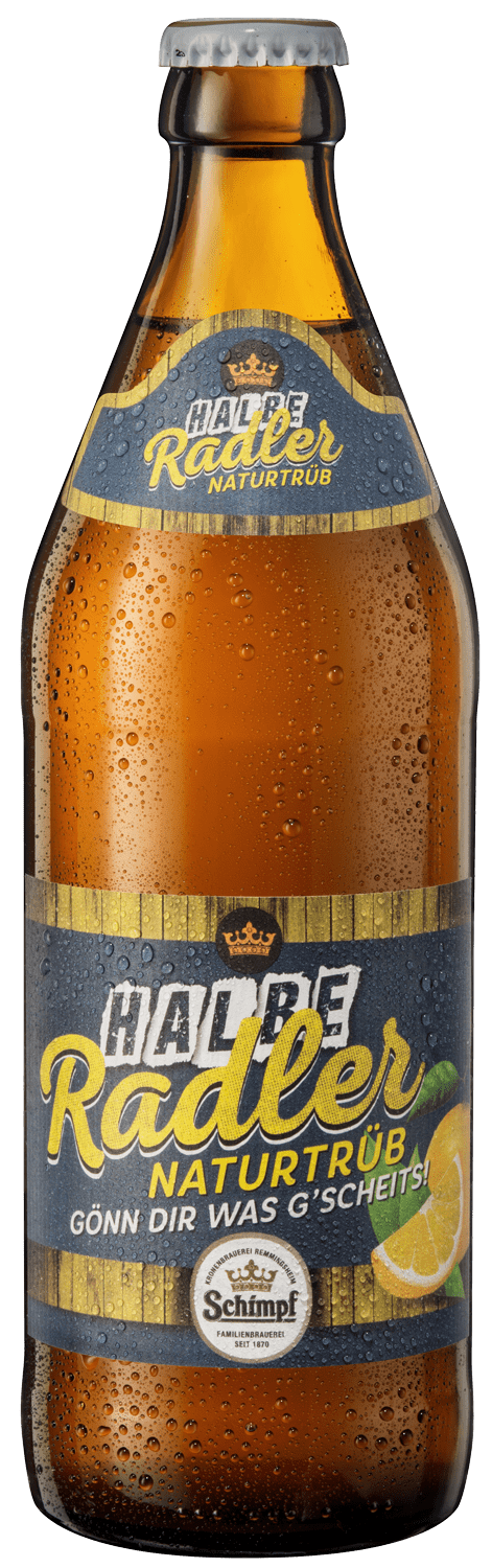 Kronenbrauerei Schimpf Halbe Radler 16 x 0,5 l
