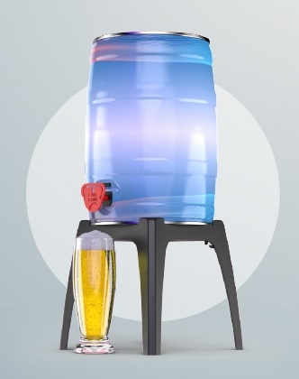 Keg2Go Partyfass- Halterung