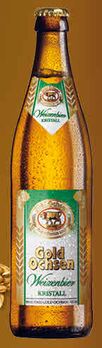 Gold Ochsen Kristall Weizen 8 x 0,5l