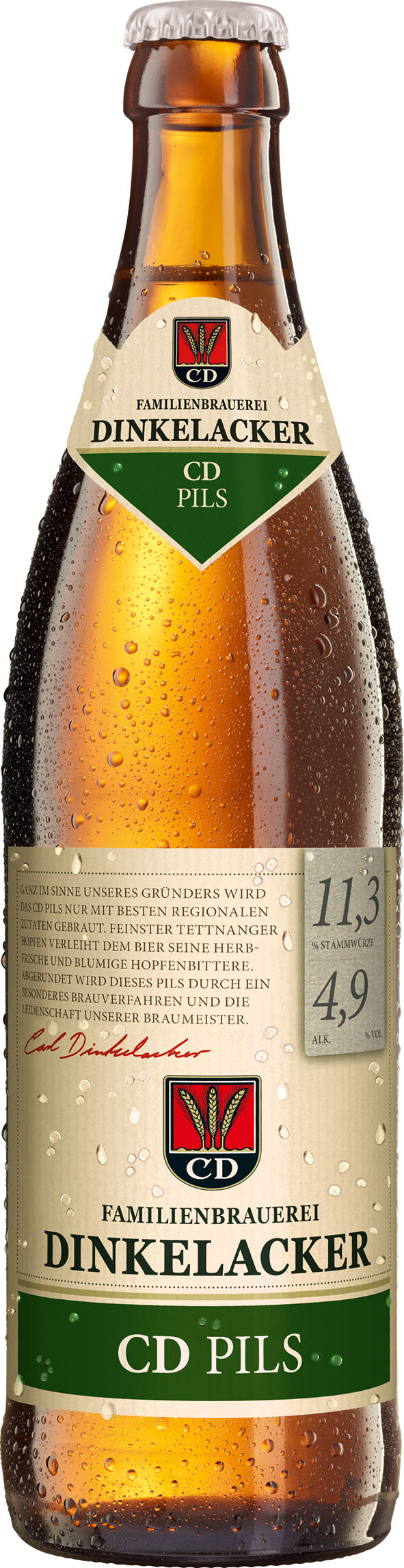 Dinkelacker CD-Pils 0,5l