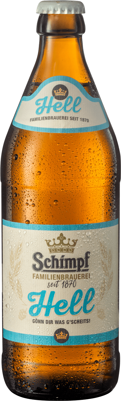 Kronenbrauerei Schimpf Hell 16 x 0,5 l