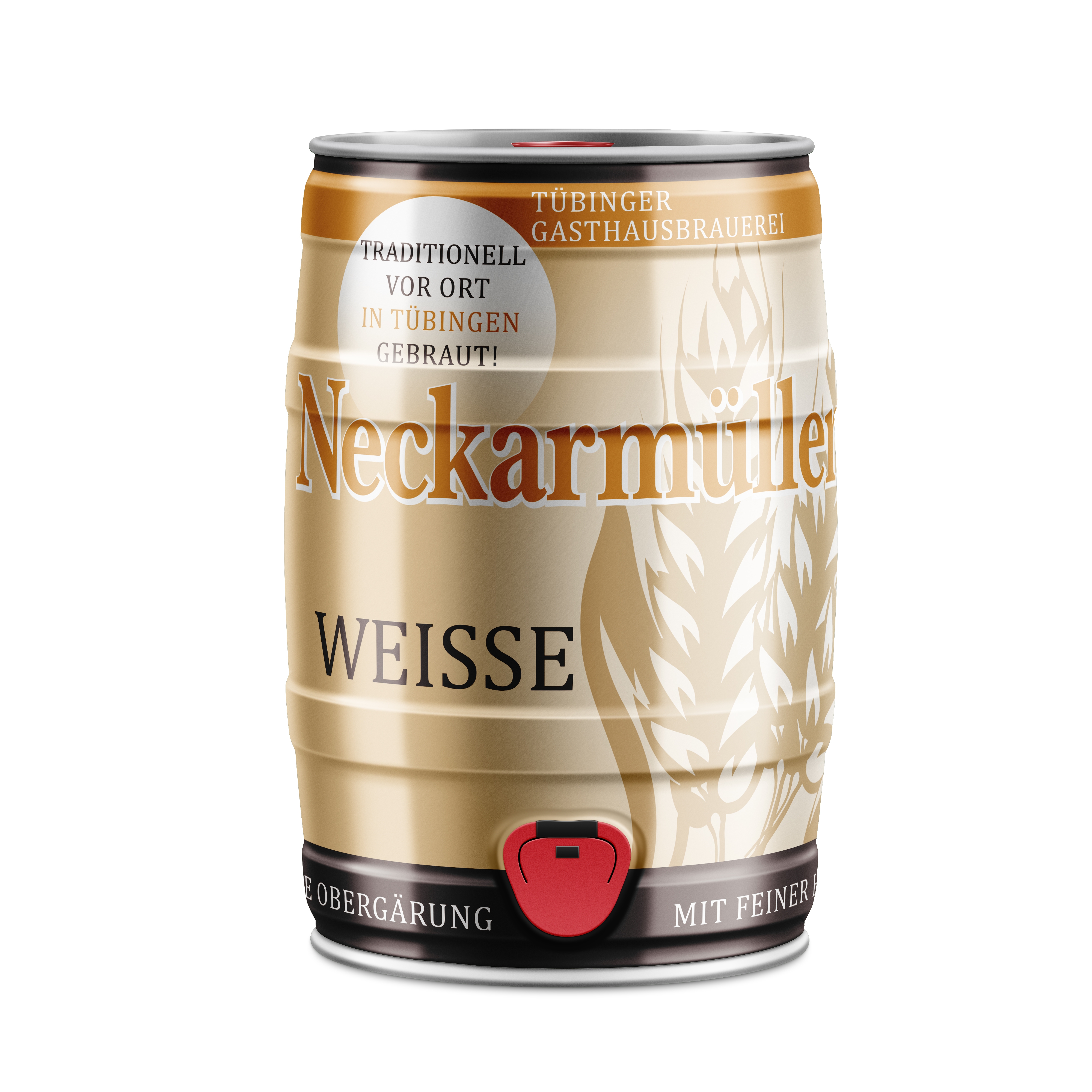 Neckarmüller Weisse Hell 2 x 5l Partyfass