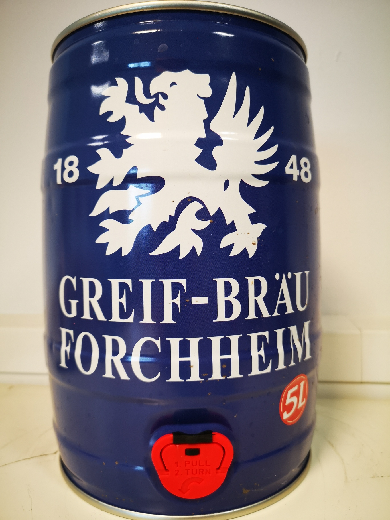 Greif-Bräu Hell 5,0 l Partyfass