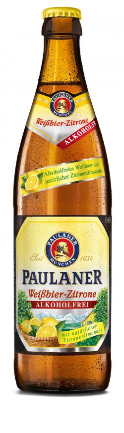 Paulaner Weißbier-Zitrone Alkoholfrei 0,5l