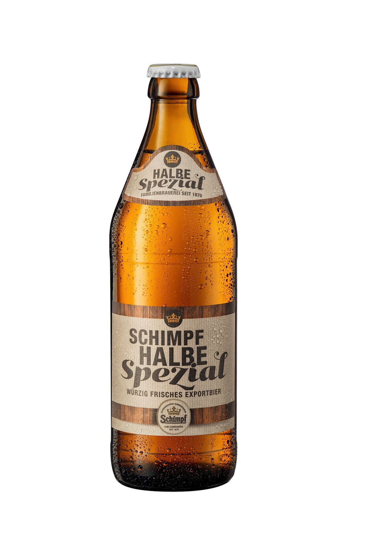 Kronenbrauerei Schimpf Halbe Spezial 16 x 0,5 l