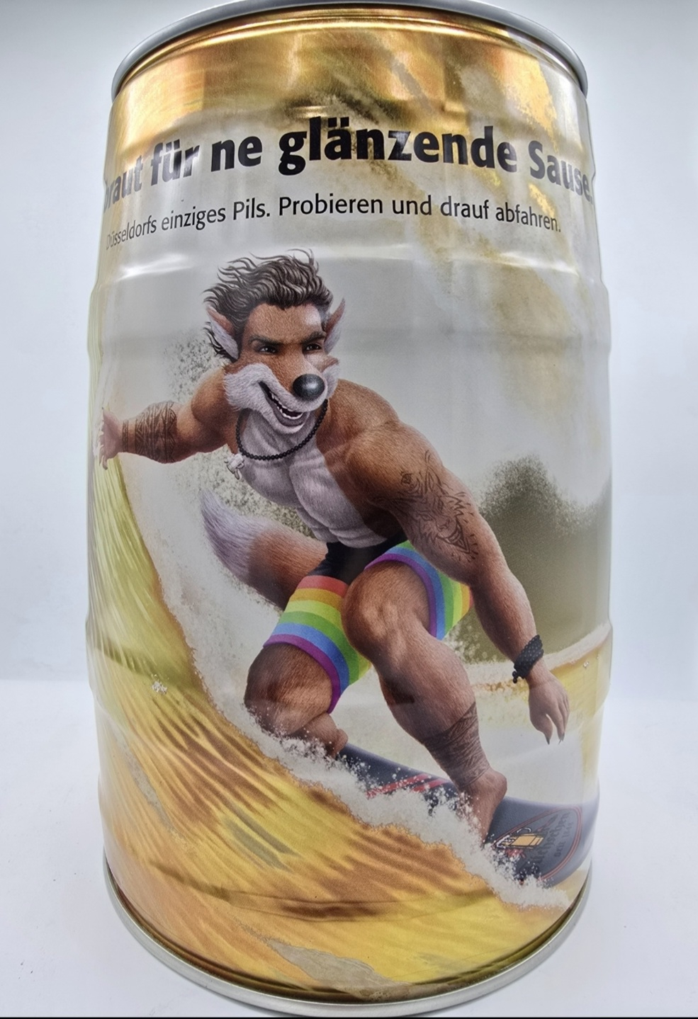 Füchschen Pils "Glänzende Sause" 5,0 l Partyfass