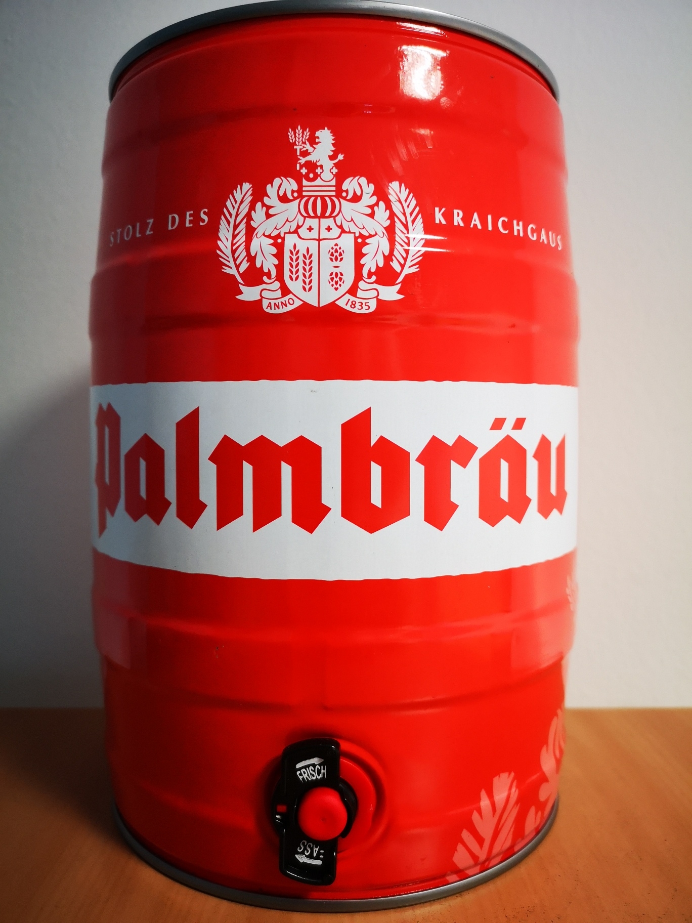 Palmbräu Das Helle 5,0 L Partyfass