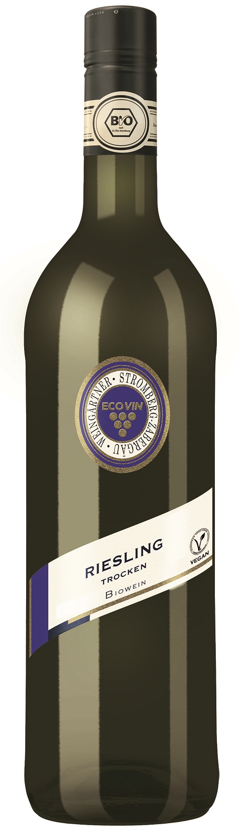 Stromberg Zabergäu Riesling QbA trocken Biowein 3 X 0,75L